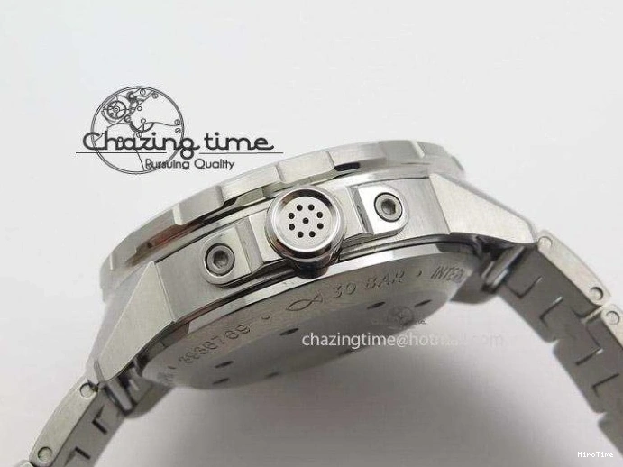 MIROTIME 0205 Versatile Aquatimer Chrono IW376803 V6F 1:1 Best Edition White Dial On SS Bracelet A 7359